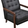 Crafton Black Accent Chair