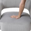 Upton Gray Swivel Chair