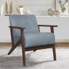 August Accent Chair (Blue Gray)
