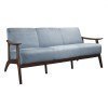 Carlson Sofa (Blue Gray)