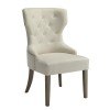 Florence Upholstered Tufted Back Chair