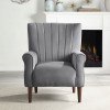Urielle Accent Chair (Dark Gray)