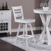 Bianca 24 Inch Counter Height Asbury Back Stool (Set of 2)