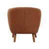 Cutler Accent Chair (Rust)