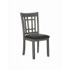 Lavon Side Chair (Grey) (Set of 2)