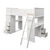 Willoughby Loft Bed (White)