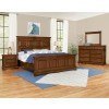 Heritage Decorative Mansion Bedroom Set (Amish Cherry)