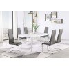 Athena Dining Room Set w/ Grey Chairs