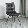 Altus Charcoal Side Chair (Set of 4)