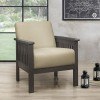 Lewiston Accent Chair (Light Brown)