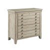 Acquisitions Brimley Map Drawer Bachelor Chest (Cameo)
