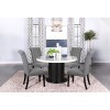 Sherry Dining Room Set w/ Grey Chairs