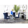 Ellie Dining Room Set w/ Ink Blue Chairs