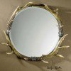 Stag Horn Round Mirror