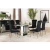 Marilyn Dining Room Set w/ Black Chairs