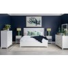 Summerland Upholstered Bedroom Set (Pure White)