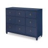 Summerland Tall Dresser (Inkwell Blue)