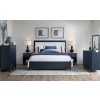 Summerland Upholstered Bedroom Set (Inkwell Blue)