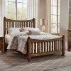 Maple Road Slat Poster Bed (Maple Syrup)