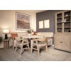 Gibson Breakfast Nook Set w/ Wren Wheat Armchairs