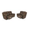 Chance Power Reclining Living Room Set (Brown)