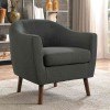 Lucille Gray Accent Chair
