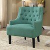 Charisma Teal Accent Chair
