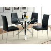 Vance Dinette w/ Black Chairs