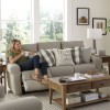 Westport Lay Flat Reclining Sofa (Metal)