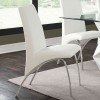 Ophelia Side Chair (Glossy White) (Set of 2)