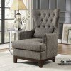 Adriano Accent Chair (Brown-Gray)