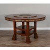 Santa Fe Round Adjustable Height Dining Table