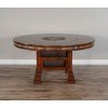 Santa Fe Round Adjustable Height Dining Table