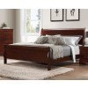 Louie Youth Sleigh Bed (Cherry)