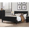 Louie Youth Sleigh Bed (Black)