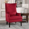 Avina Red Accent Chair