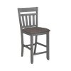 Newport Splat Back Counter Height Chair (Set of 2)