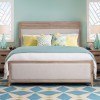 Edgewater Upholstered Bed (Soft Sand)
