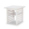 Edgewater Square End Table (Sand Dollar)