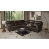 Sanford Espresso Modular Power Reclining Sectional Set