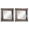 Davion Squares Mirrors (Set of 2)