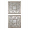 Sorbolo Squares Decorative Mirrors (Set of 2)