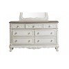 Cinderella Panel Bedroom Set (Antique White)