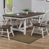 Farmhouse Fixed Top Dining Table