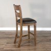 Doe Valley 30 Inch Ladderback Cushion Barstool (Set of 2)