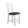 Carriage House 24 Inch Ladderback Cushion Seat Barstool (Set of 2)