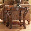 Old World Rectangular End Table