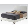 Ireland Upholstered Bed (White)