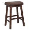 Gettysburg 30 Inch Saddle Stool (Set of 2)