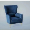 Carlino Accent Chair (Napoly Navy Blue)